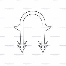 Cargar modelo 3D en la galería, Clips U Suelo Radiante 40mm – Doble Gancho, Caja de 300 unidades