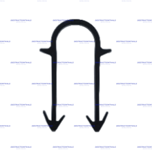 Carica immagine nel visualizzatore Galleria, Underfloor heating pipe fixed in insulation using 60 mm U-clips
