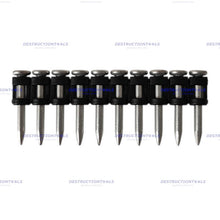 Charger l'image dans la visionneuse de la galerie, Collated concrete nails 25mm CE-certified for Spit Pulsa 27, 40, 65 & 800 - C6/25