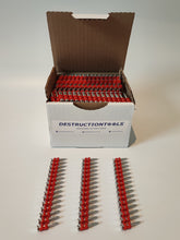 Load image into Gallery viewer, Packaging collated concrete nails 25mm CE-certified for Dewalt DCN890, 1005pcs per box
