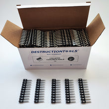 Załaduj obraz do galerii, Packaging Collated concrete nails 27mm Destructiontools DETO100X & DETO90XM, 1000pcs per box