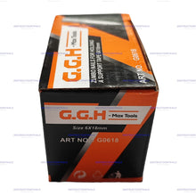 Cargar modelo 3D en la galería, Fixpin M6 × 18 mm – Clavo de impacto para hormigón, galvanizado, caja de 100 unidades