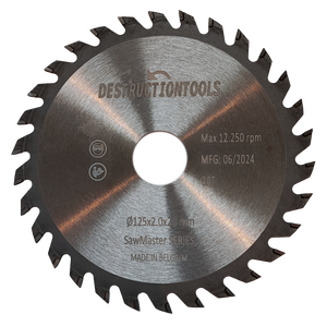 circular saw blade 125mm x 22.23mm or 20mm - 30T | SawMaster series