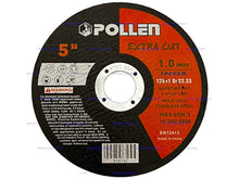 Charger l&#39;image dans la visionneuse de la galerie, Disque à tronçonner 125mm x 22.23mm - 1.0mm d&#39;épaisseur | Extra cut
