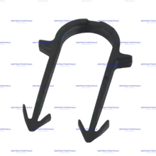 Carica immagine nel visualizzatore Galleria, Underfloor heating U-clips 60 mm plastic for pipes up to 20 mm
