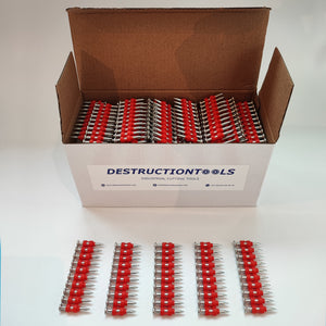 1000x collated concrete nails 27mm - for Dewalt C5