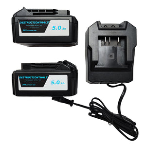 Destructiontools DETO100X – Accu betontacker/schiethamer – 20V & 18V (Makita compatibel), volledig op Batterij, Zonder Gas