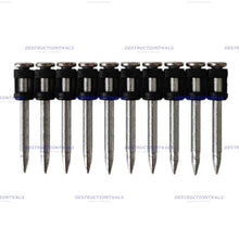 Charger l'image dans la visionneuse de la galerie, Collated concrete nails 38mm CE-certified for Spit Pulsa 27, 40, 65 &amp; 800 - HC6/38
