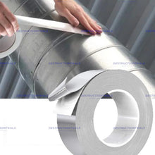 Load image into Gallery viewer, 50M Aluminium (HVAC) tape 75mm (25mic)
