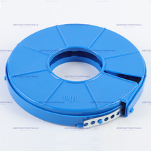 Load image into Gallery viewer, 10M Mounting tape/banding galvanized steel with plastic case
