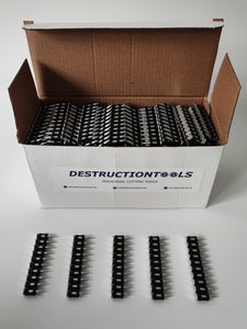 1000x Clous en bande 19mm - pour Destructiontools DETO100X