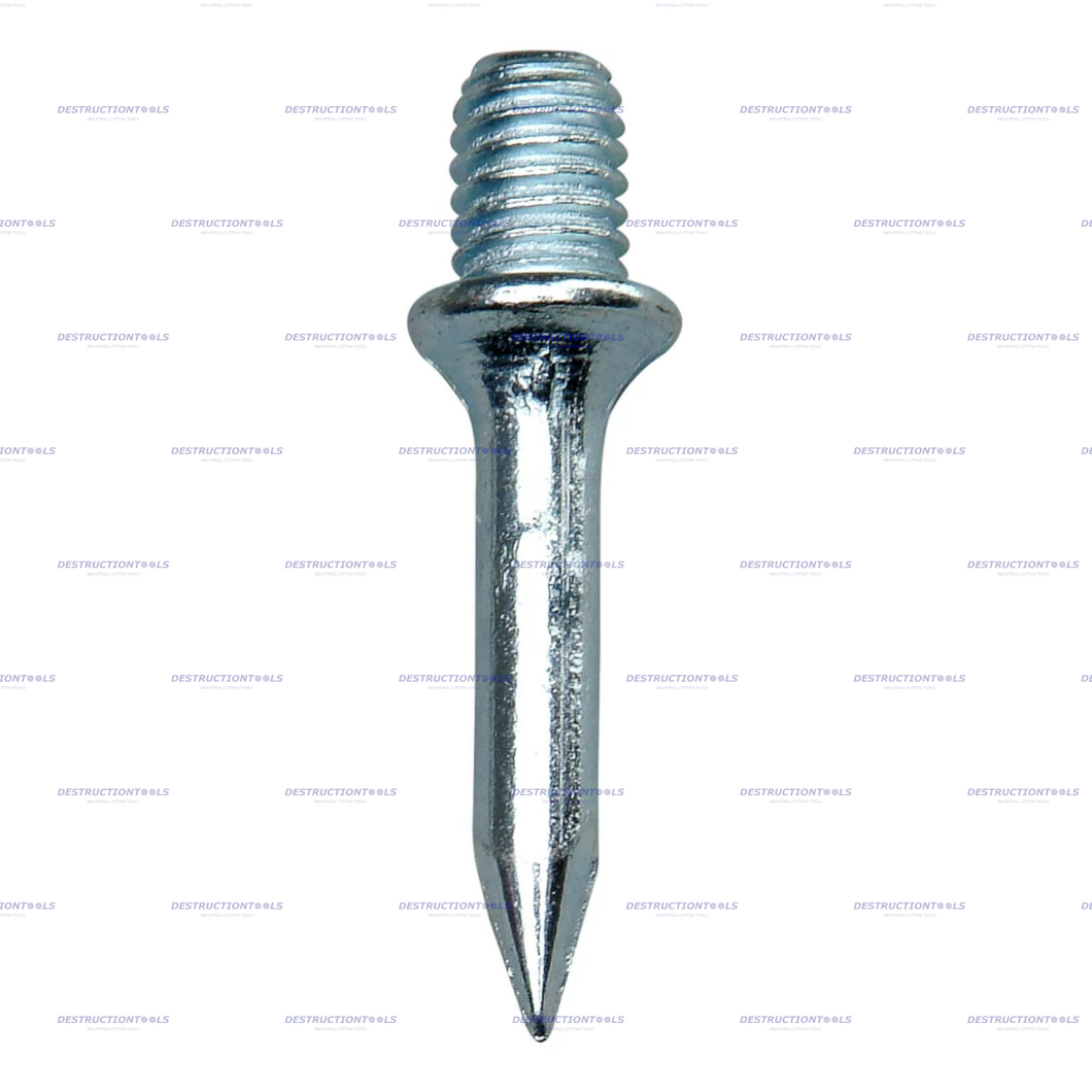 Fixpin M6 × 18 mm – Chiodo a percussione per calcestruzzo, zincato, confezione da 100 pezzi