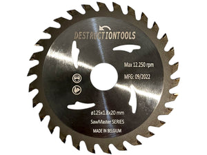 circular saw blade 125mm x 22.23mm or 20mm - 30T | SawMaster series