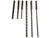 SDS plus bits/ boren - 4-snijder - diverse lengtes en diameters