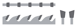 circular saw blade 125mm x 22.23mm or 20mm - 30T | SawMaster series